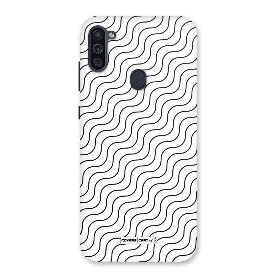 Wavy Pattern Back Case for Galaxy M11