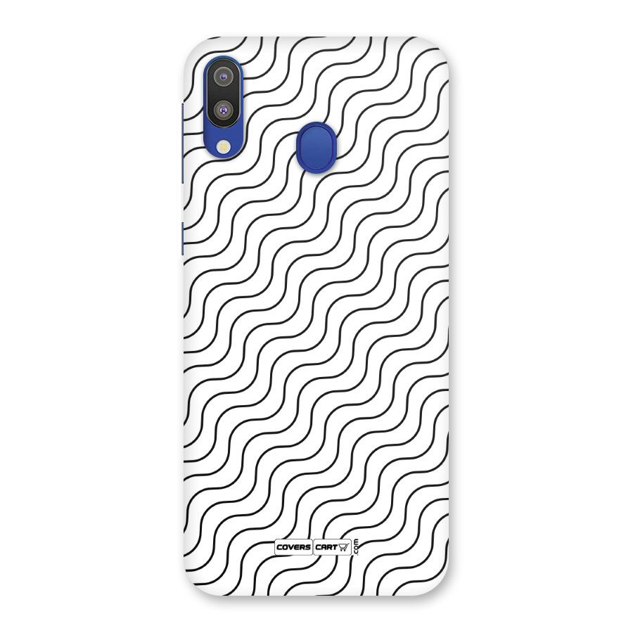 Wavy Pattern Back Case for Galaxy M20