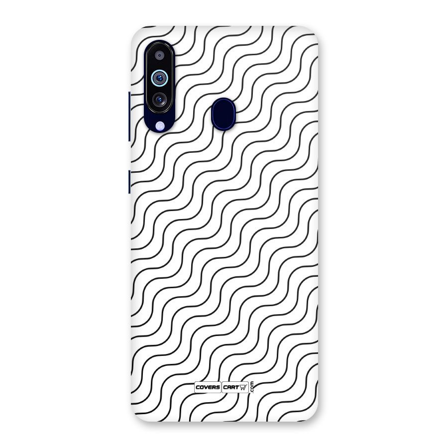 Wavy Pattern Back Case for Galaxy M40