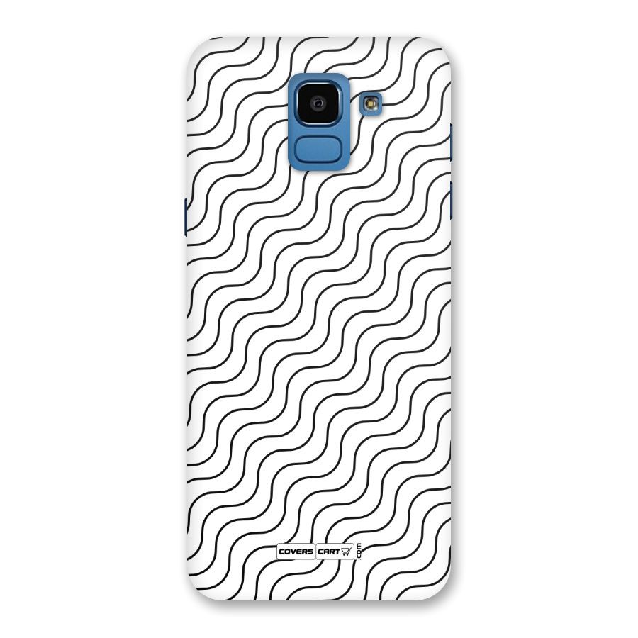 Wavy Pattern Back Case for Galaxy On6