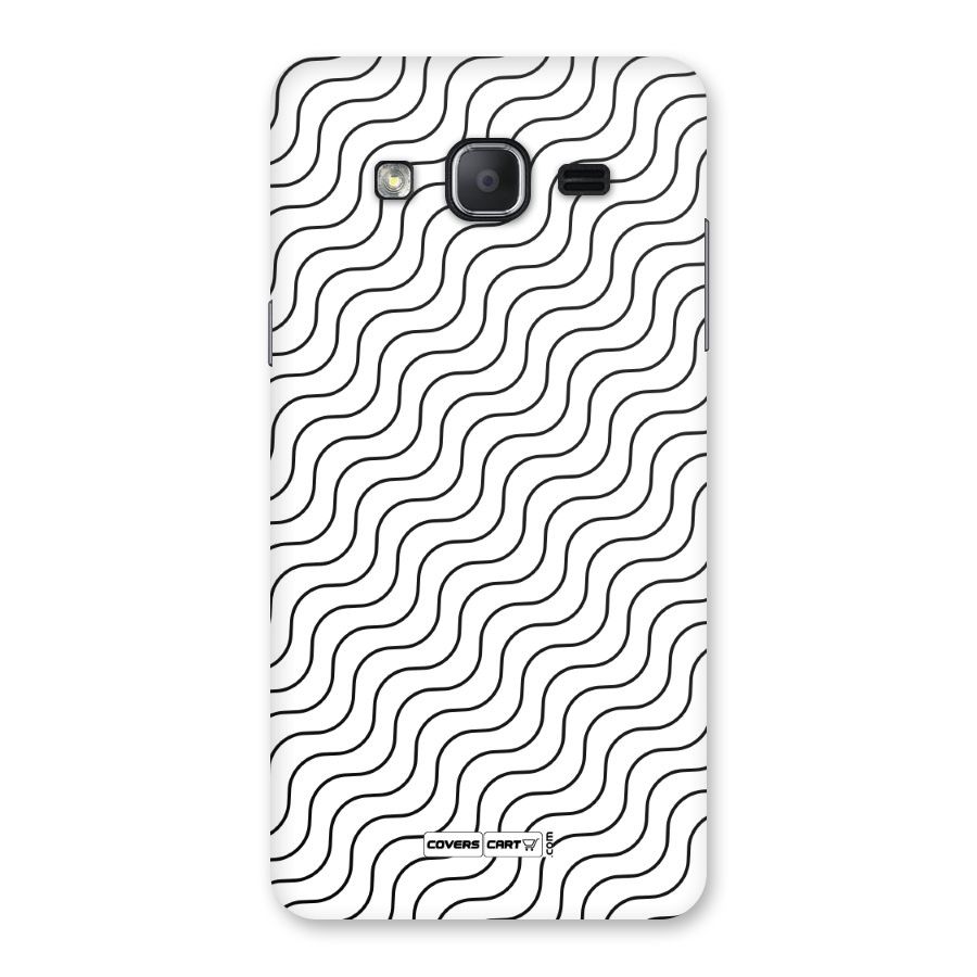 Wavy Pattern Back Case for Galaxy On7 2015