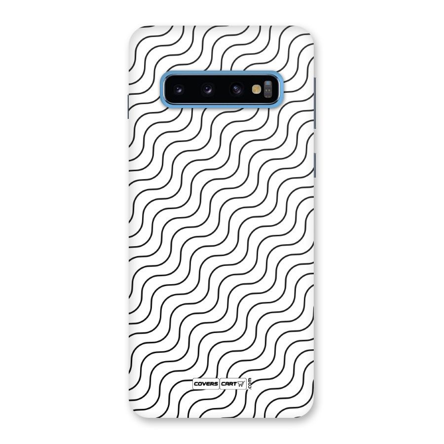 Wavy Pattern Back Case for Galaxy S10