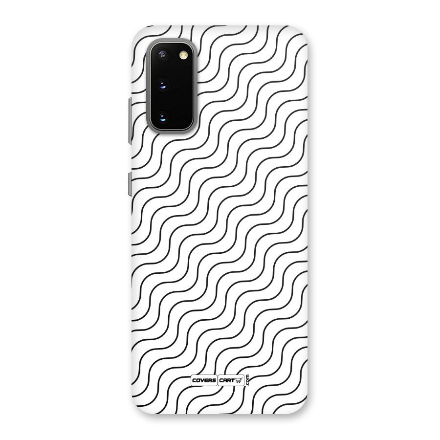 Wavy Pattern Back Case for Galaxy S20