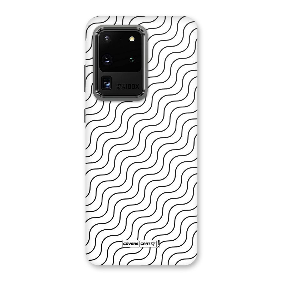 Wavy Pattern Back Case for Galaxy S20 Ultra