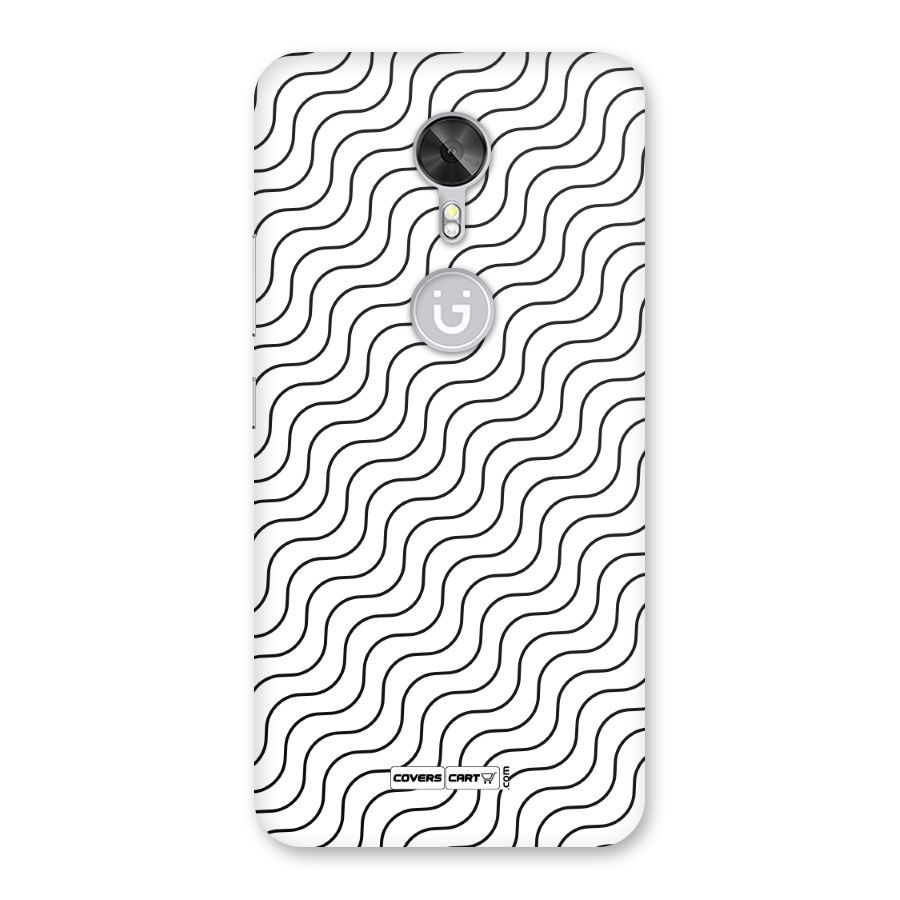 Wavy Pattern Back Case for Gionee A1