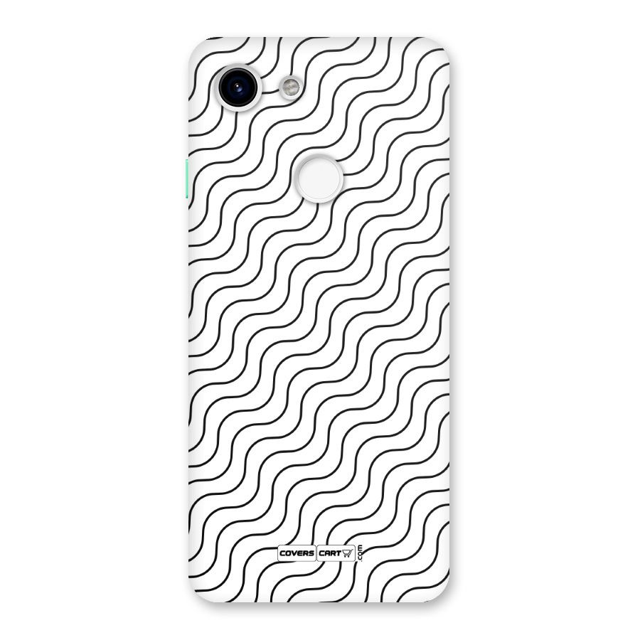 Wavy Pattern Back Case for Google Pixel 3