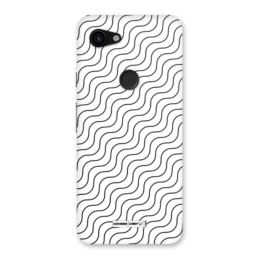 Wavy Pattern Back Case for Google Pixel 3a