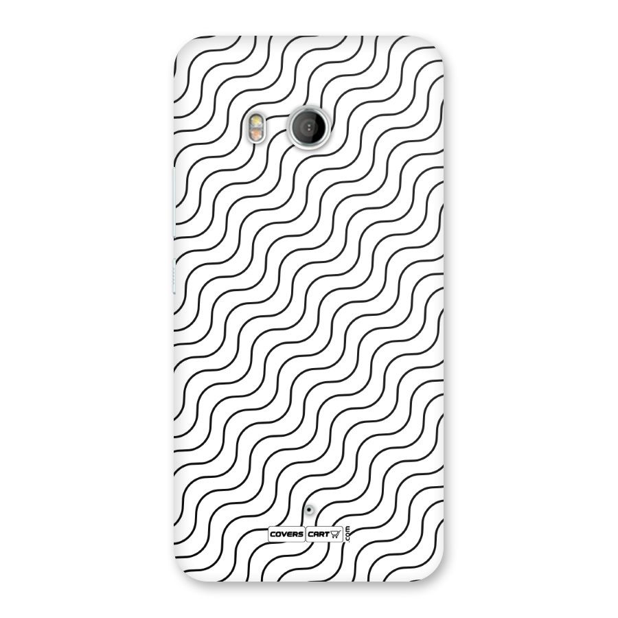 Wavy Pattern Back Case for HTC U11