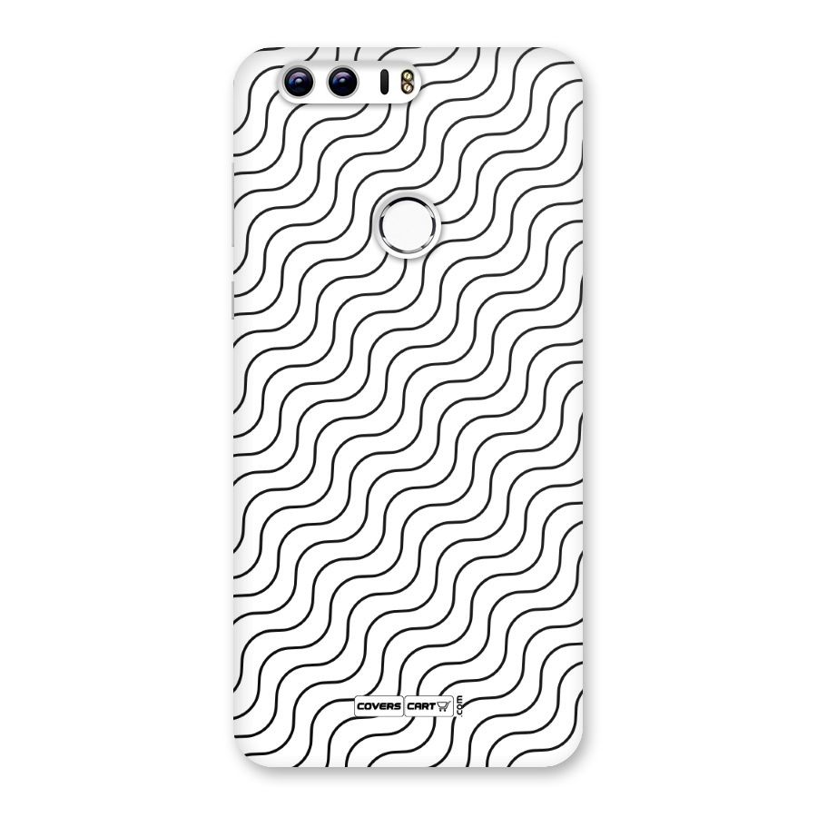 Wavy Pattern Back Case for Honor 8