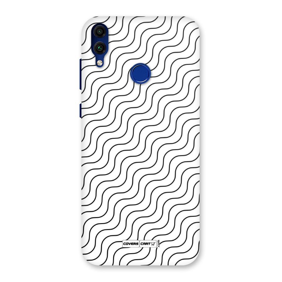 Wavy Pattern Back Case for Honor 8C