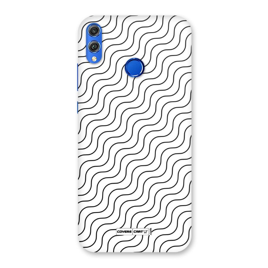 Wavy Pattern Back Case for Honor 8X