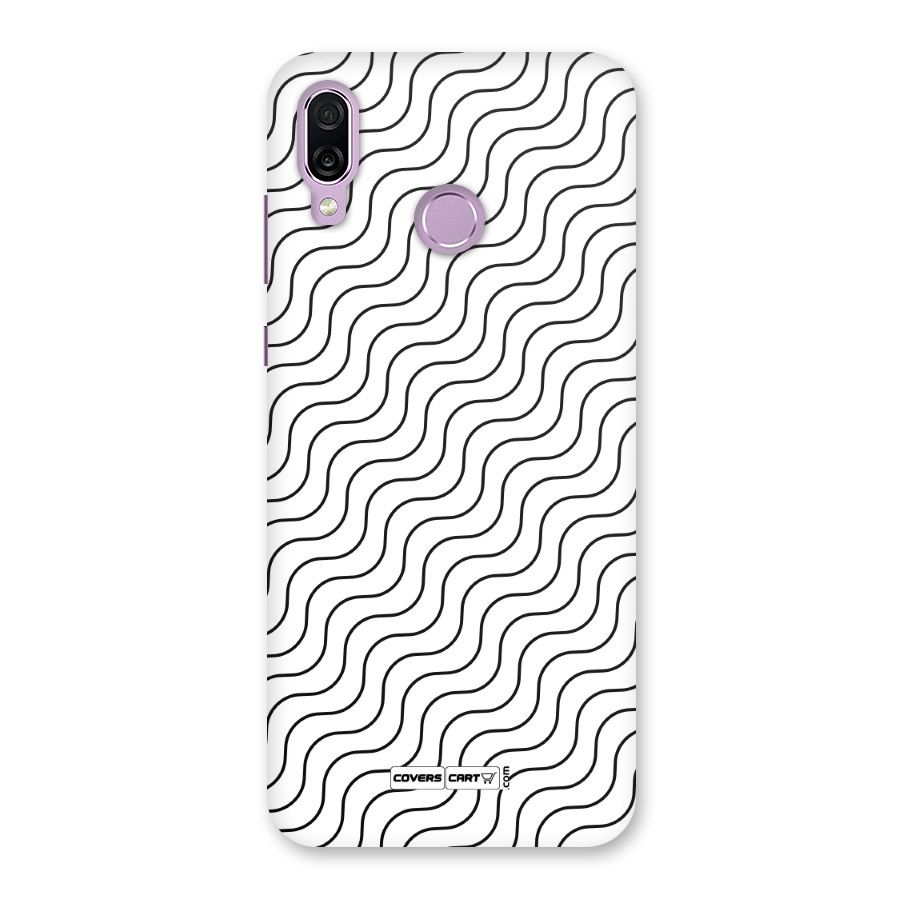Wavy Pattern Back Case for Honor Play