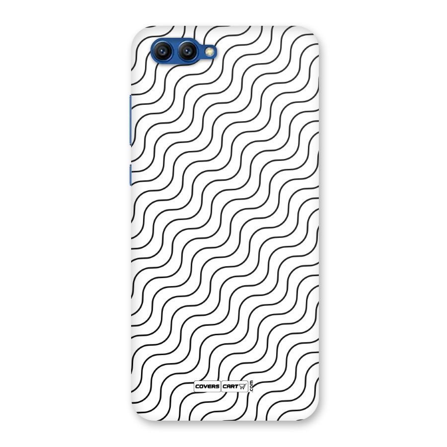 Wavy Pattern Back Case for Honor View 10