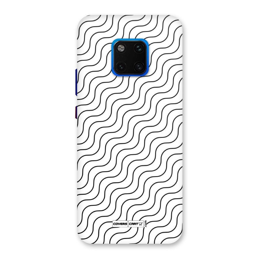Wavy Pattern Back Case for Huawei Mate 20 Pro