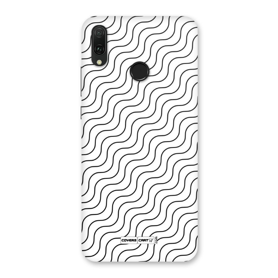 Wavy Pattern Back Case for Huawei Y9 (2019)