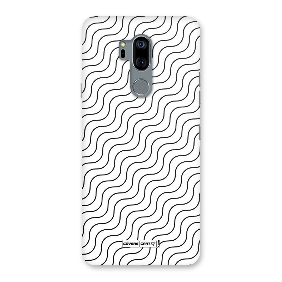 Wavy Pattern Back Case for LG G7