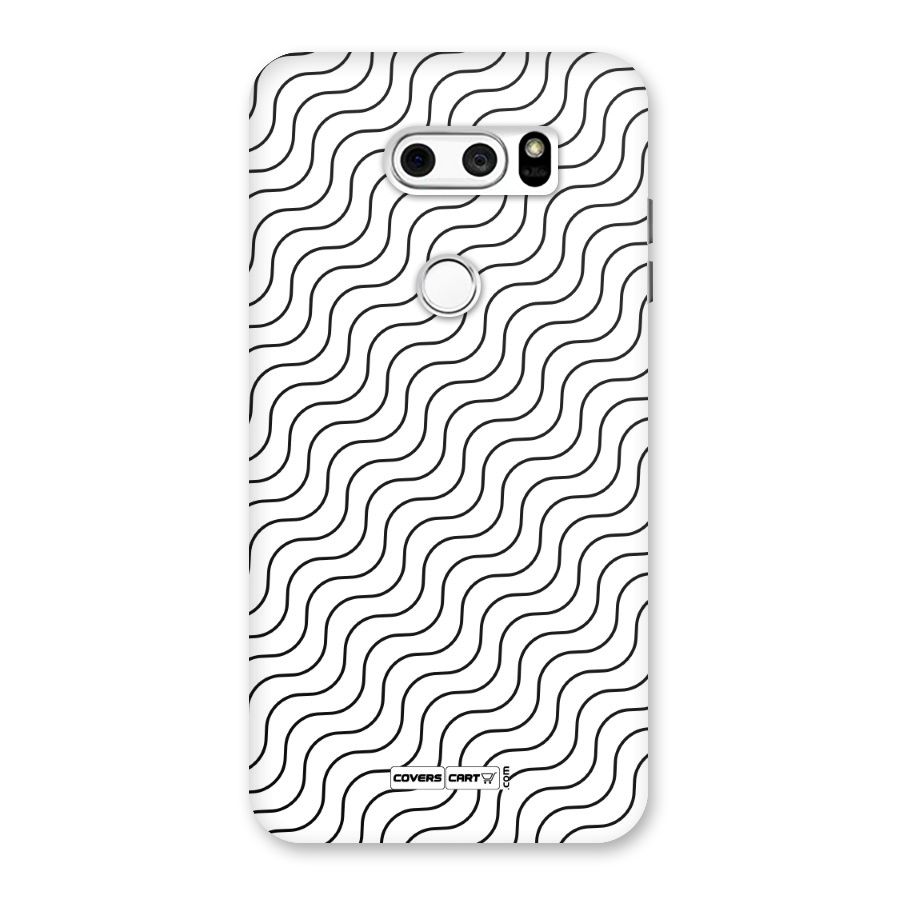Wavy Pattern Back Case for LG V30