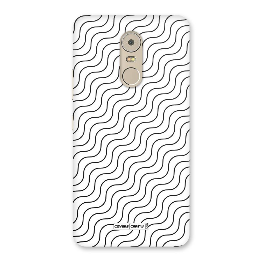 Wavy Pattern Back Case for Lenovo K6 Note