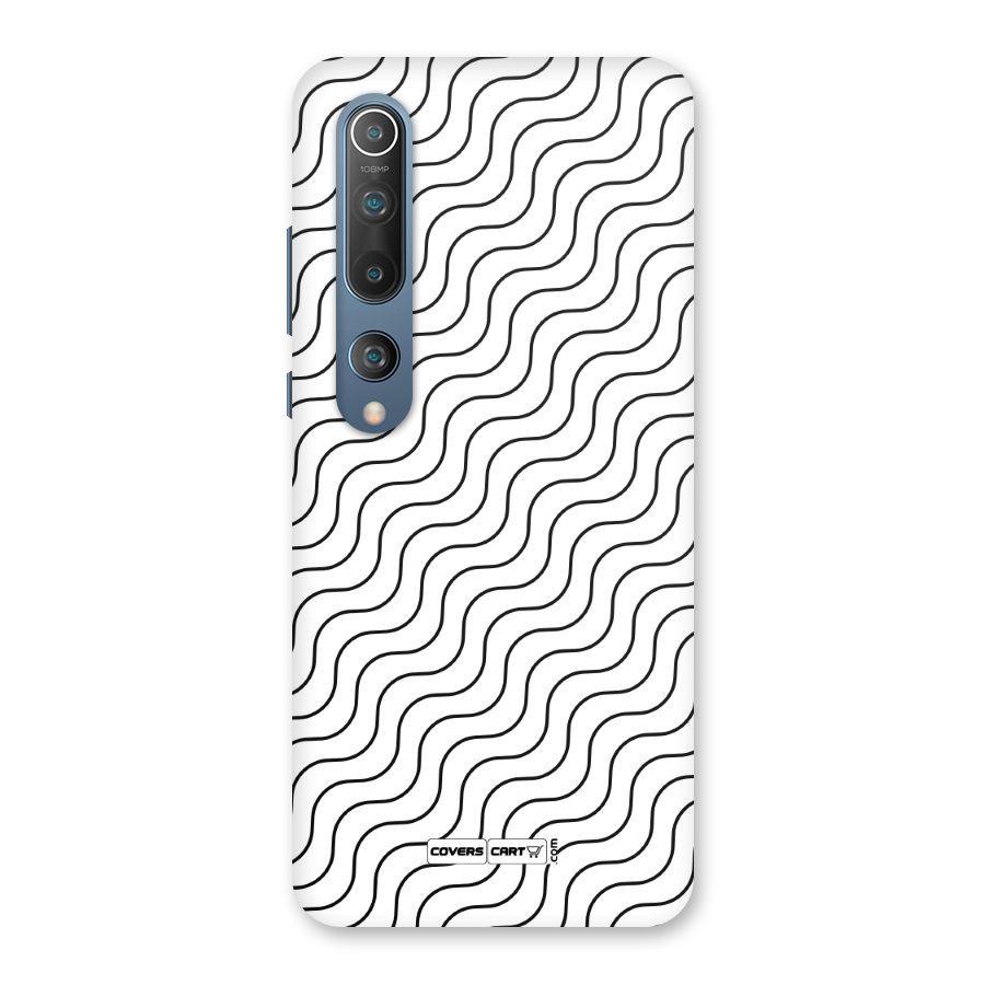 Wavy Pattern Back Case for Mi 10