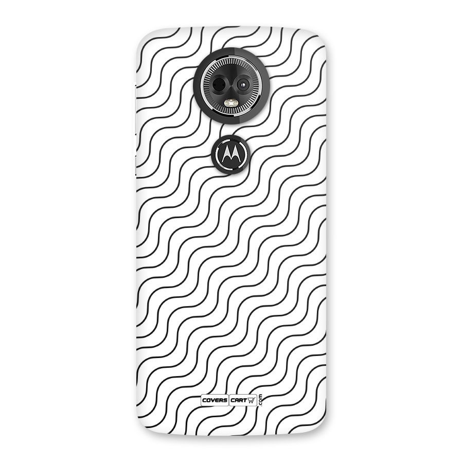 Wavy Pattern Back Case for Moto E5 Plus
