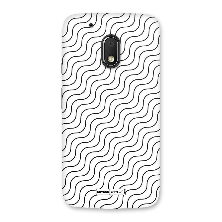 Wavy Pattern Back Case for Moto G4 Play
