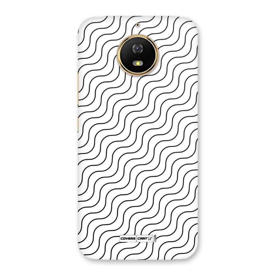 Wavy Pattern Back Case for Moto G5s