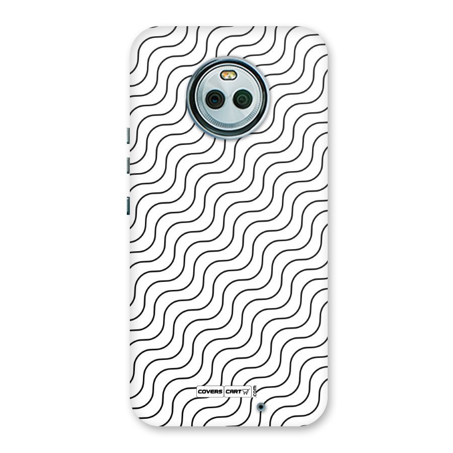 Wavy Pattern Back Case for Moto X4