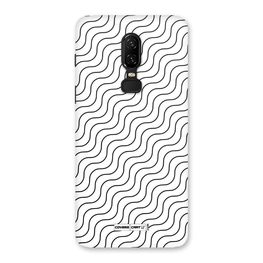 Wavy Pattern Back Case for OnePlus 6
