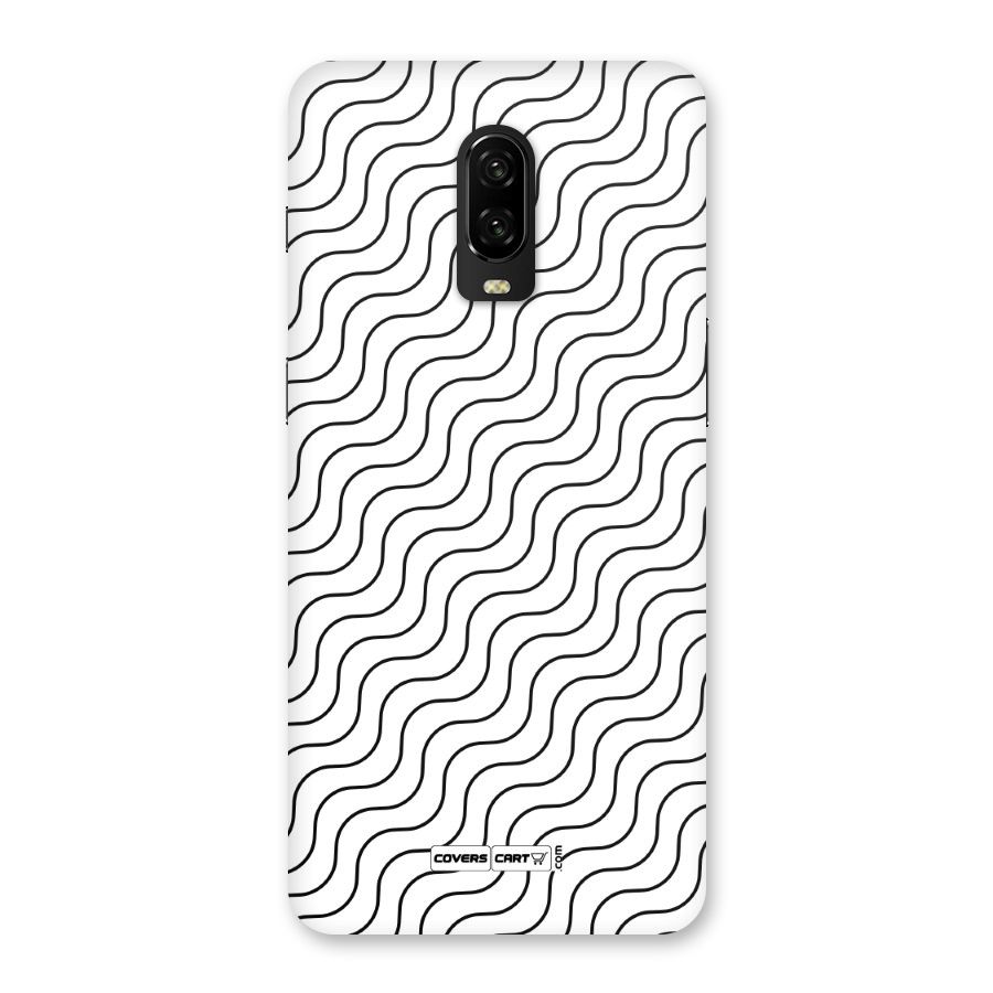 Wavy Pattern Back Case for OnePlus 6T