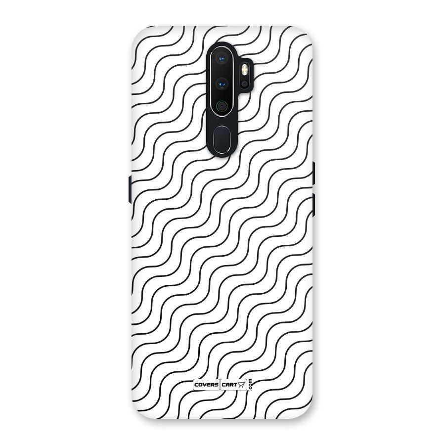 Wavy Pattern Back Case for Oppo A5 (2020)