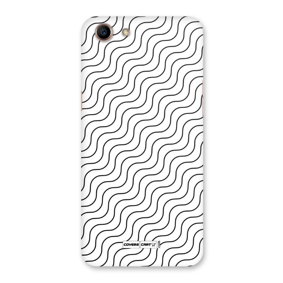 Wavy Pattern Back Case for Oppo A83 (2018)