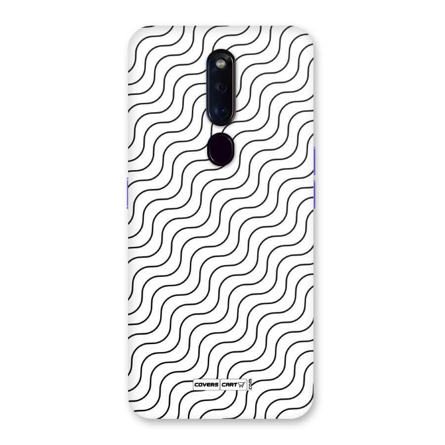 Wavy Pattern Back Case for Oppo F11 Pro