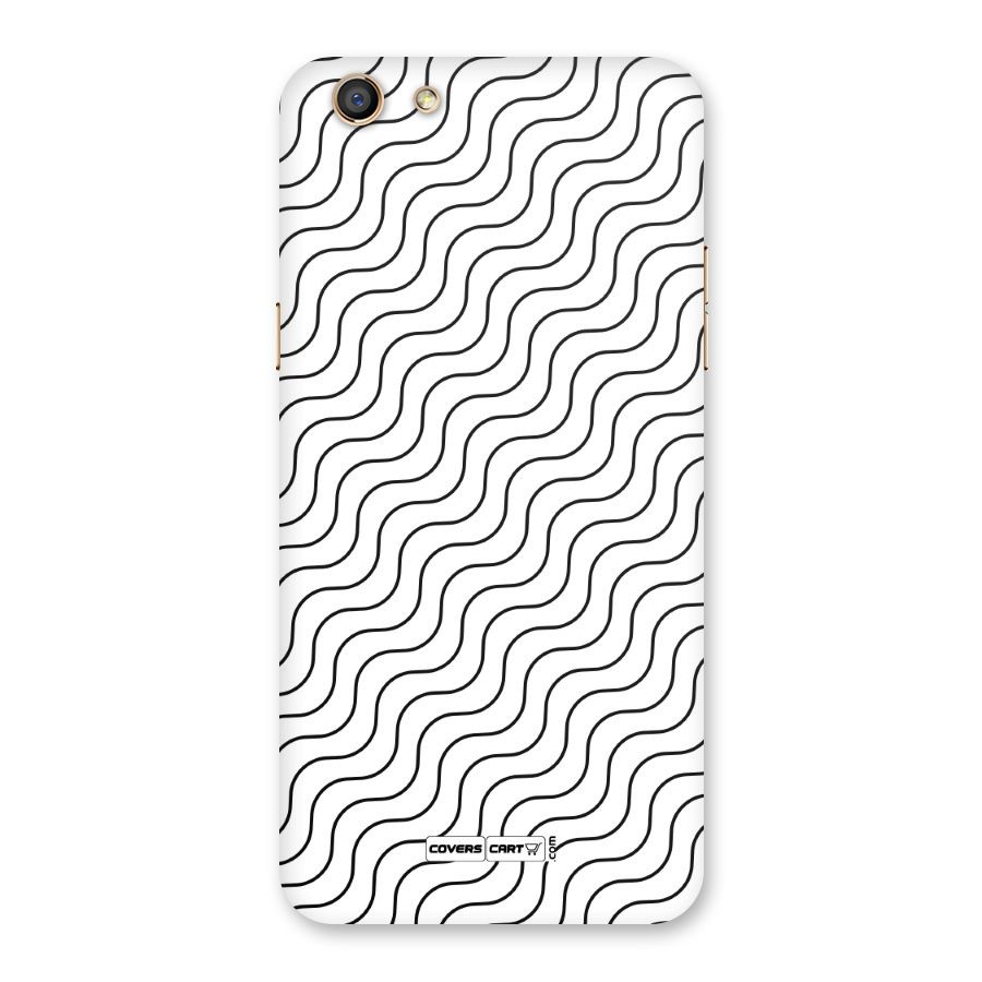 Wavy Pattern Back Case for Oppo F3