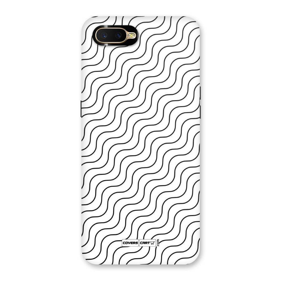 Wavy Pattern Back Case for Oppo K1