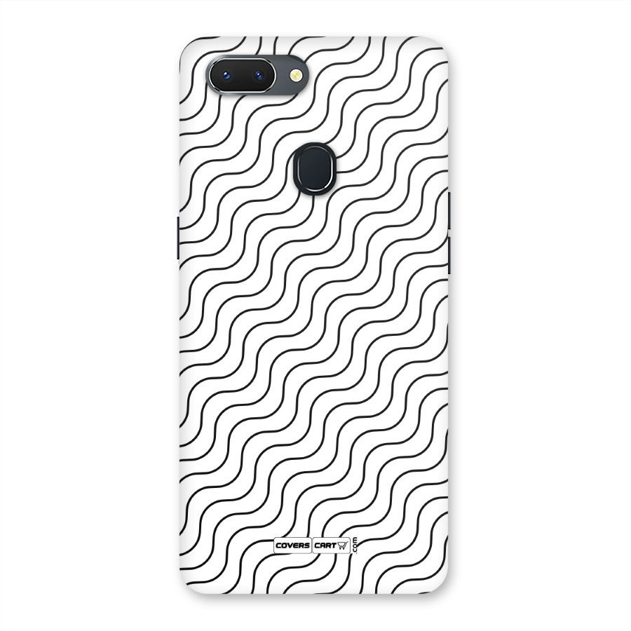 Wavy Pattern Back Case for Oppo Realme 2