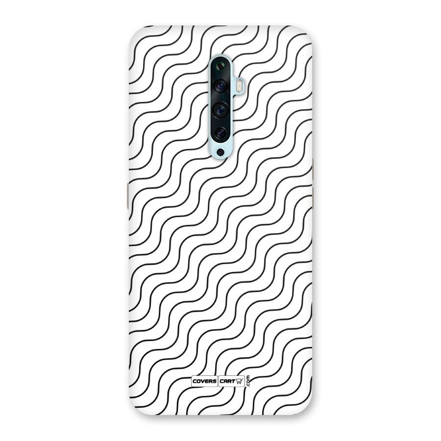Wavy Pattern Back Case for Oppo Reno2 Z