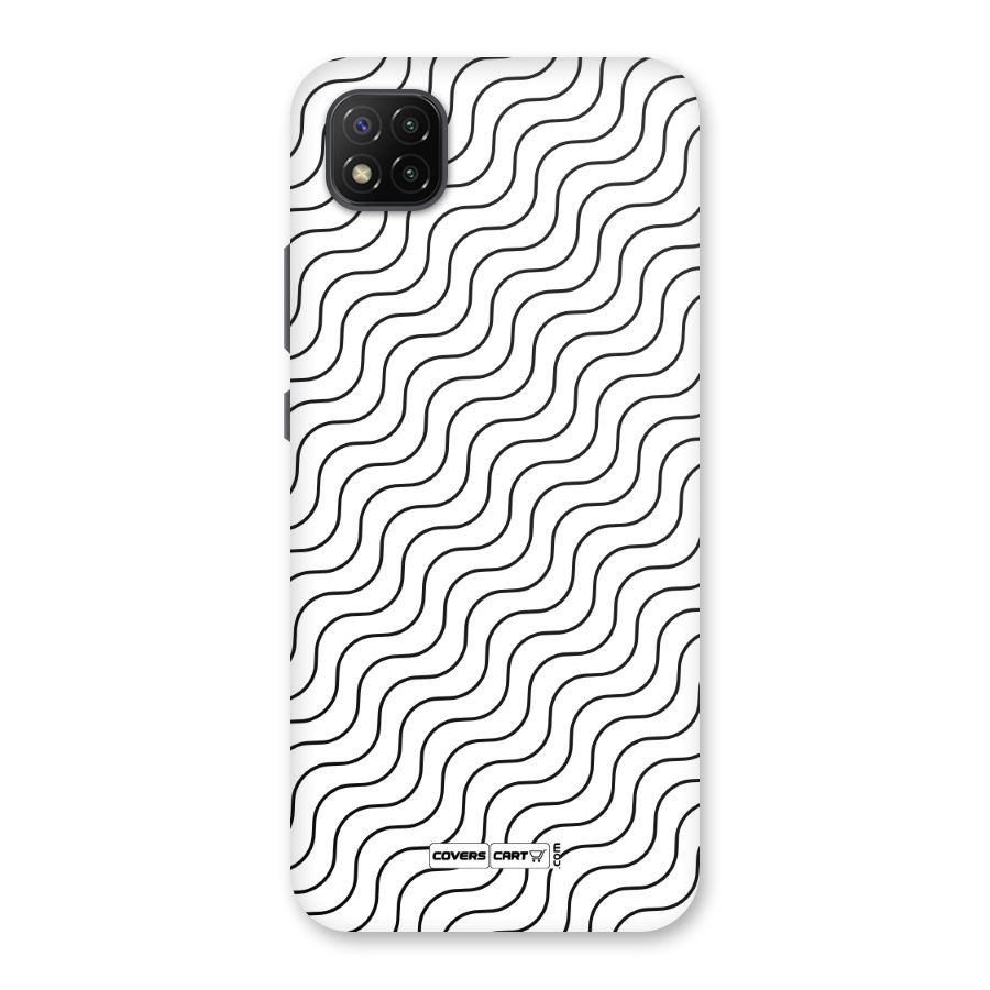 Wavy Pattern Back Case for Poco C3