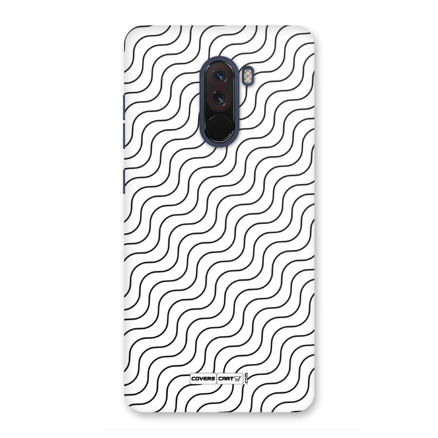 Wavy Pattern Back Case for Poco F1