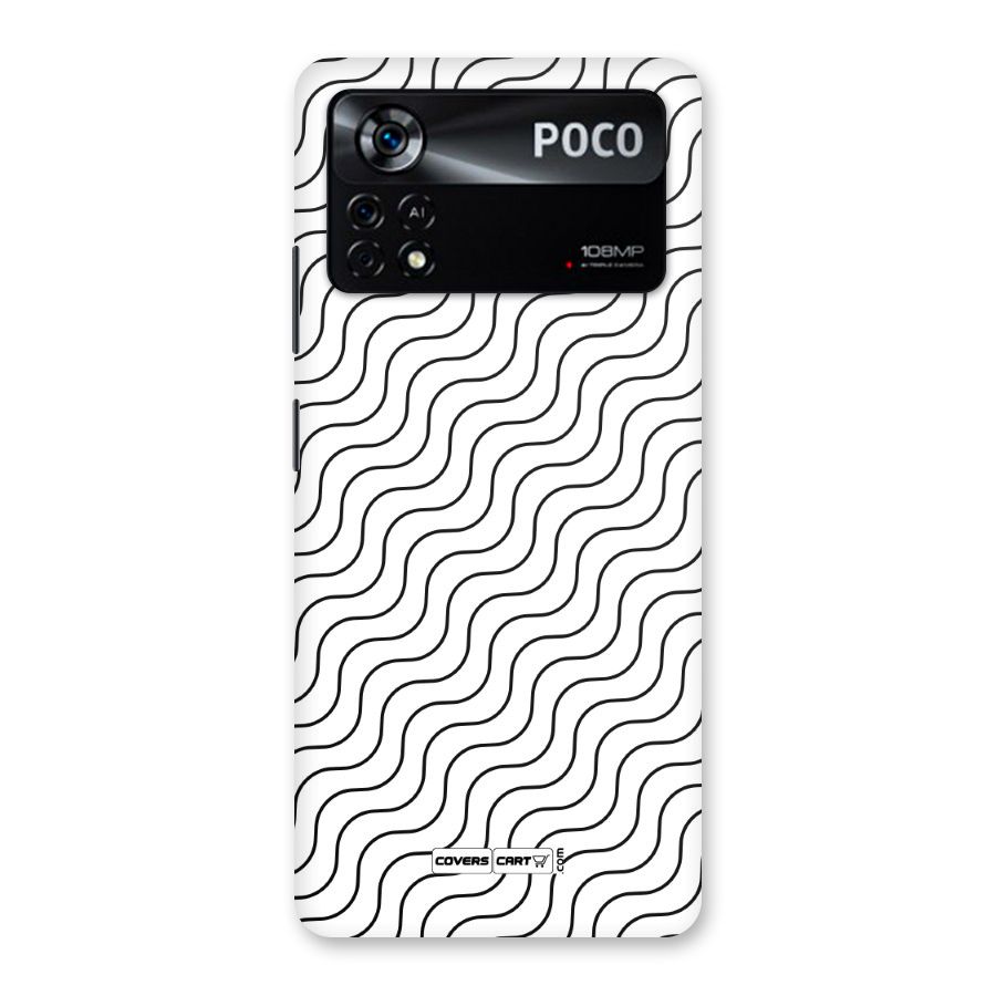 Wavy Pattern Back Case for Poco X4 Pro 5G