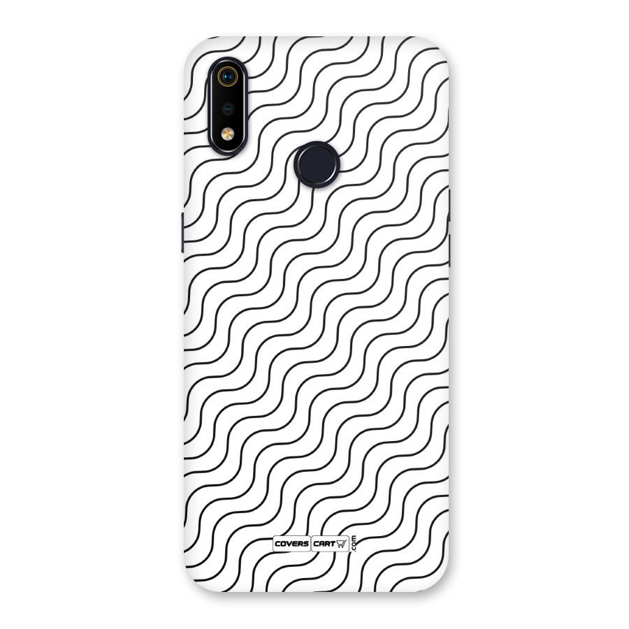 Wavy Pattern Back Case for Realme 3i