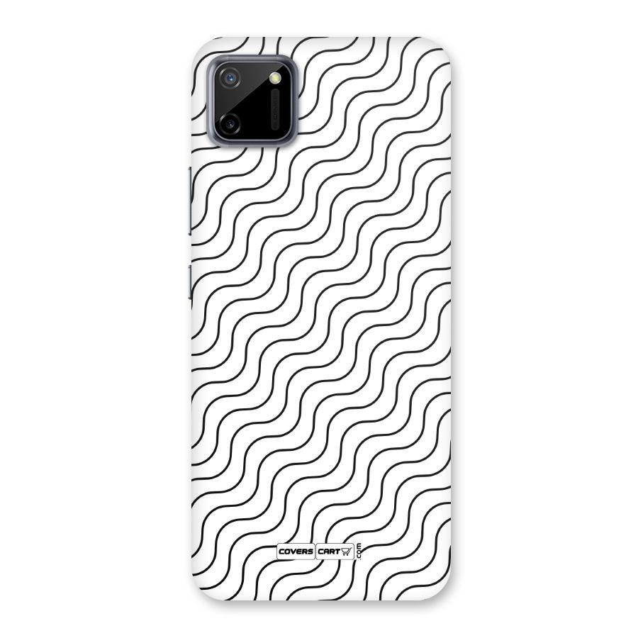 Wavy Pattern Back Case for Realme C11