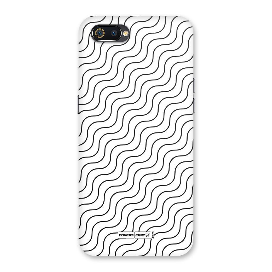 Wavy Pattern Back Case for Realme C2