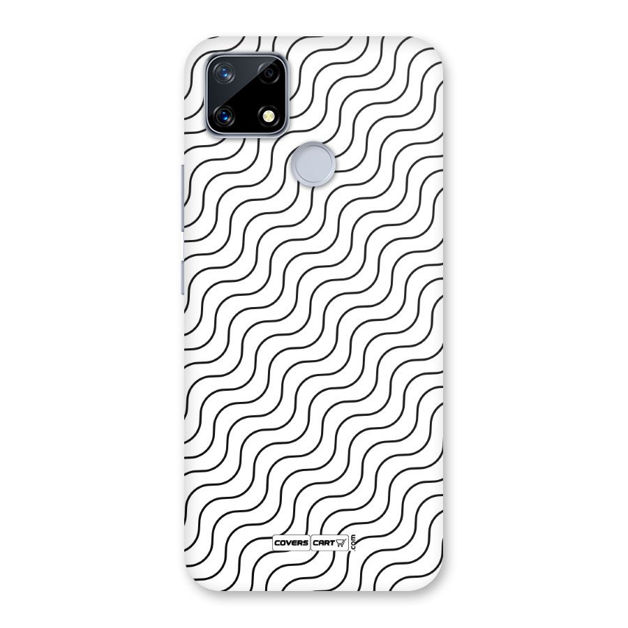 Wavy Pattern Back Case for Realme Narzo 20