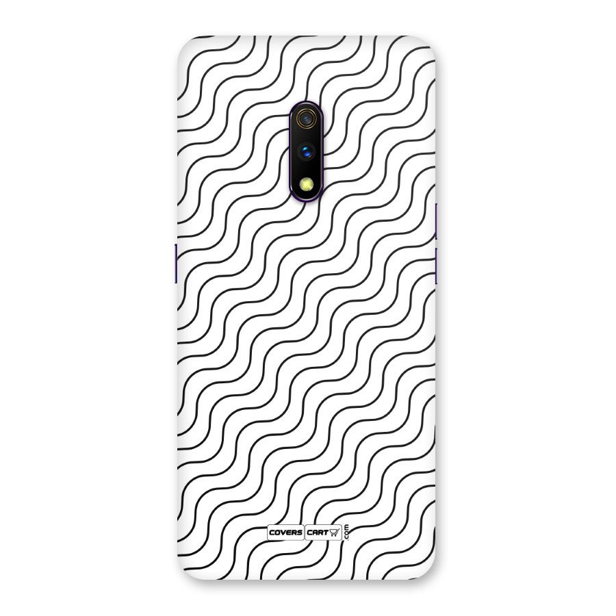 Wavy Pattern Back Case for Realme X