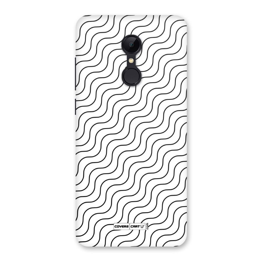 Wavy Pattern Back Case for Redmi 5
