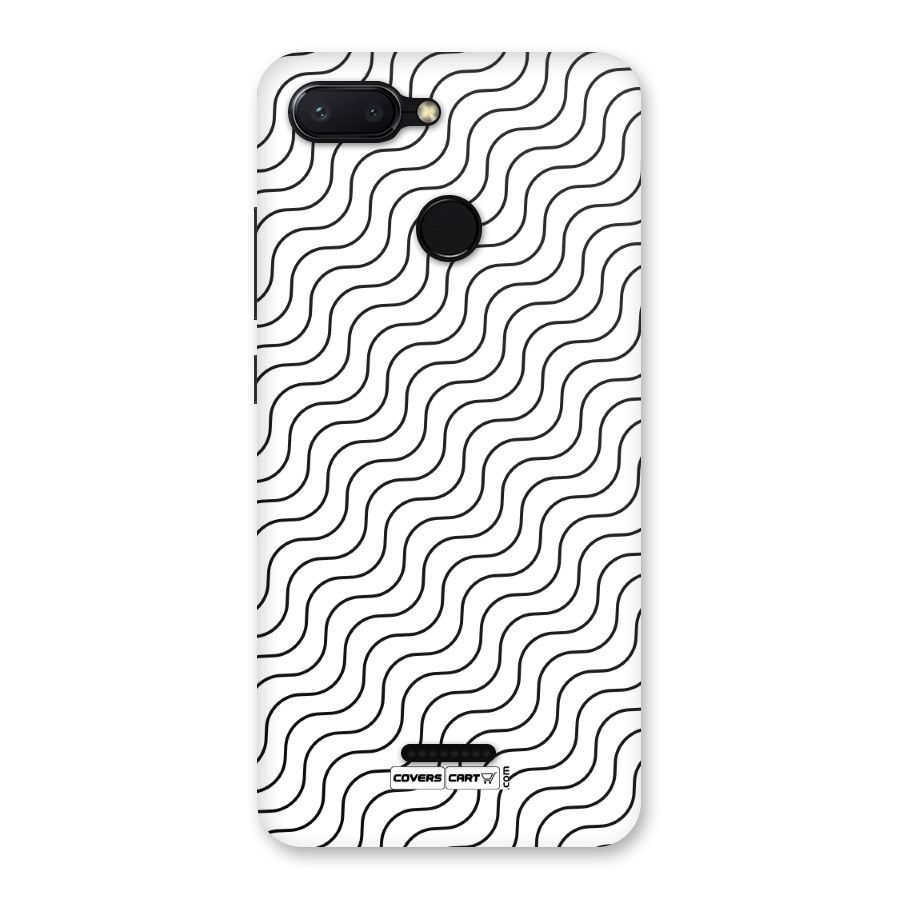 Wavy Pattern Back Case for Redmi 6