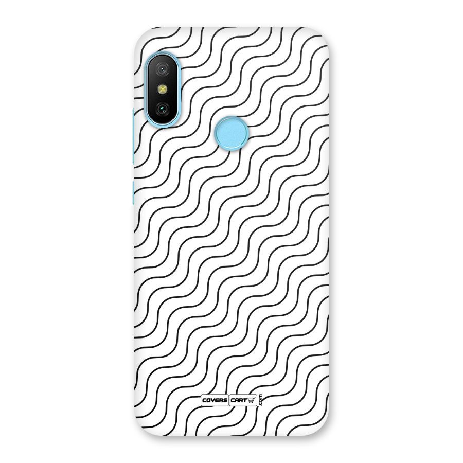 Wavy Pattern Back Case for Redmi 6 Pro