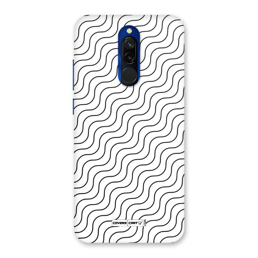 Wavy Pattern Back Case for Redmi 8