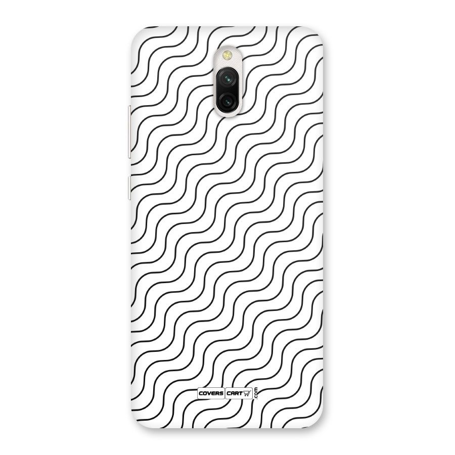 Wavy Pattern Back Case for Redmi 8A Dual