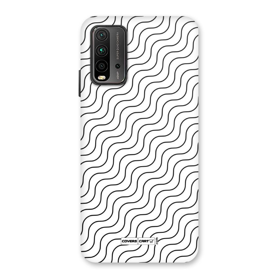 Wavy Pattern Back Case for Redmi 9 Power